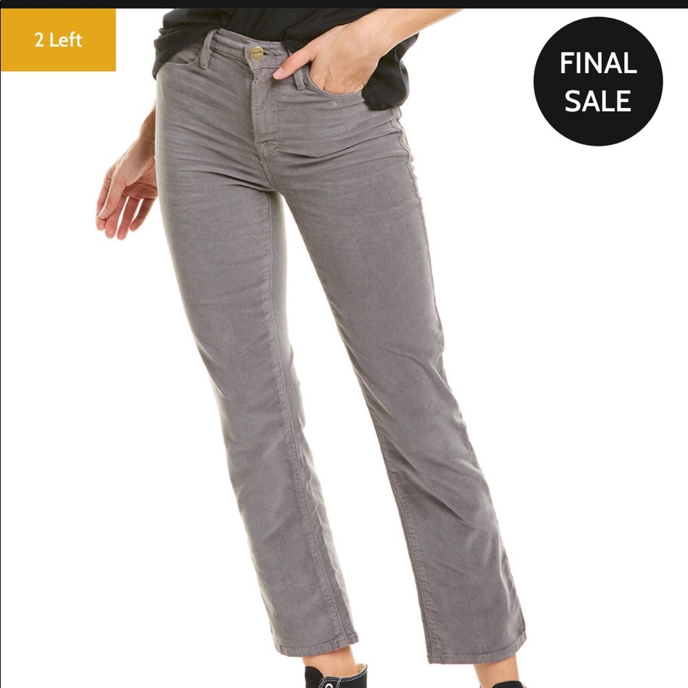 Frame lavender corduroy pants